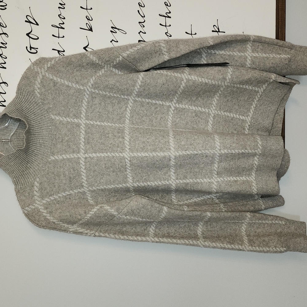 Rachel Zoe Plaid Sweater